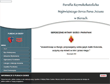 Tablet Screenshot of parafiabiery.pl